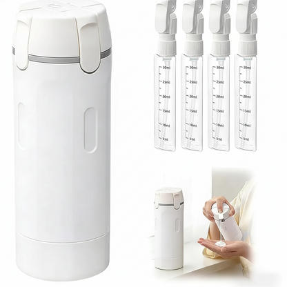 4-in-1 Travel Dispenser Bottle